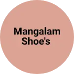 Business logo of Mangalam shoe's