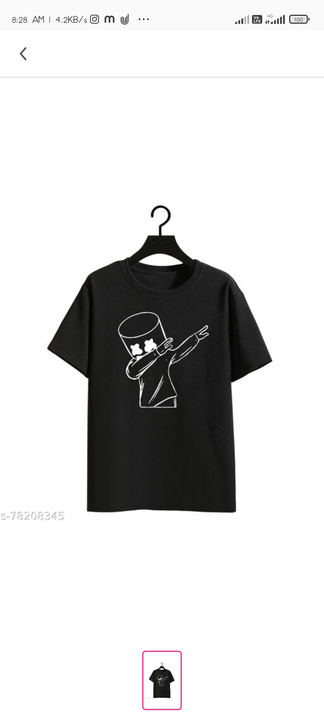 Men Printed Tshirt  uploaded by 42 STORE on 3/7/2023
