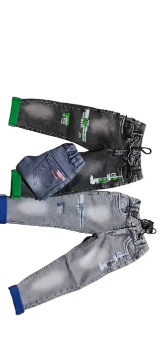 Product image with price: Rs. 250, ID: kids-jeans-size-22-30-fab-rfd-colour-joggersl-style-811898ea