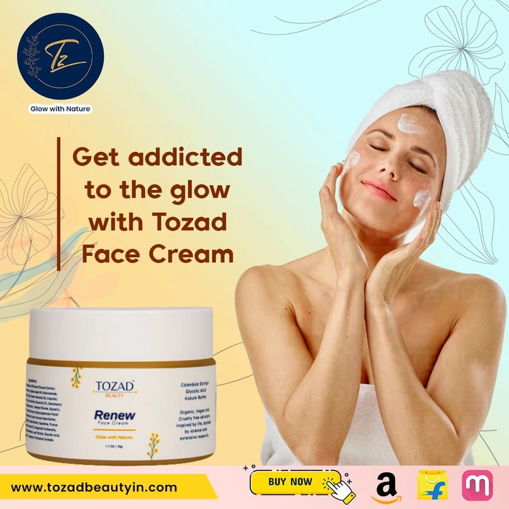 Tozad Beauty Renew Face Cream  uploaded by Tozad (India) Enterprises LLP on 6/1/2024