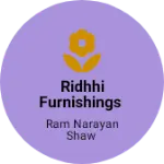 Business logo of Ridhhi furnishings