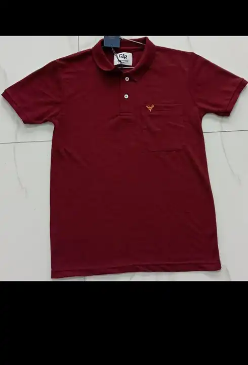 Polo matty cotton tshirts uploaded by R.R.Sales on 5/29/2024