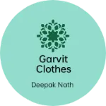 Business logo of garvit clothes wala