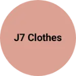 Business logo of J7 clothes