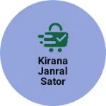 Business logo of Kirana janral sator