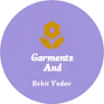 Business logo of Garments and cosmetic