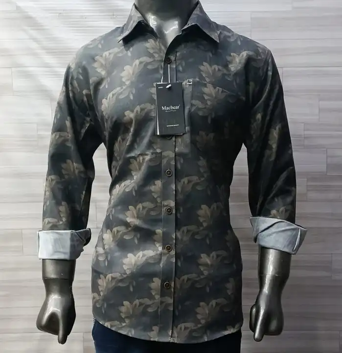 Print Shirt  uploaded by Macbear Garments Pvt.Ltd. on 3/8/2023