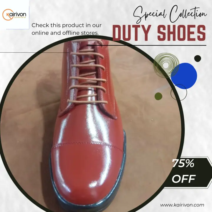 Duty Shoes  uploaded by Kairivon Pvt. Ltd on 3/8/2023
