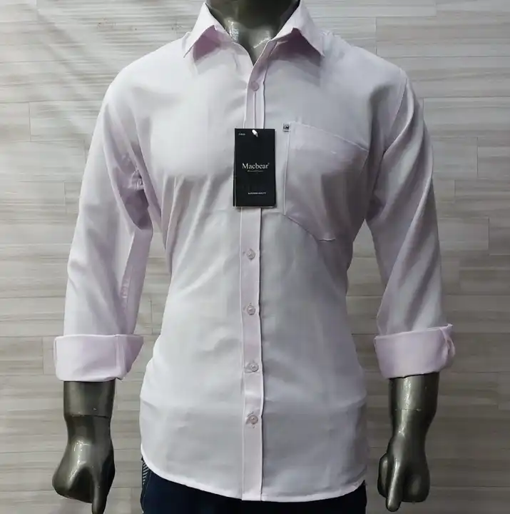 Plain Shirt uploaded by Macbear Garments Pvt.Ltd. on 3/8/2023