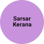 Business logo of Sarsar kerana