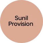 Business logo of Sunil provision