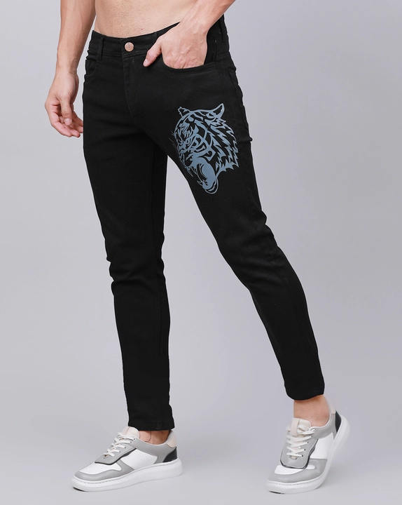 Tiger printed jeans  uploaded by Baheti Garments  on 3/8/2023
