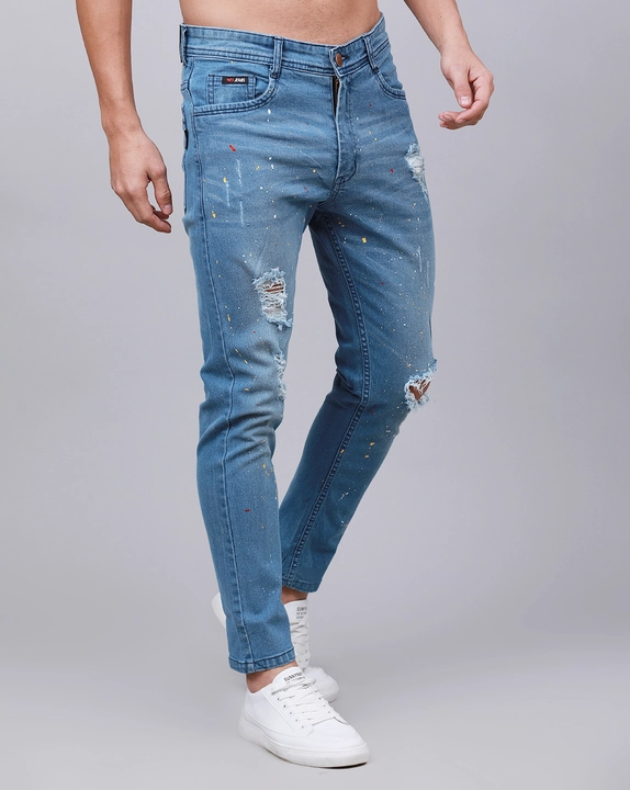 Sprinkle color jeans  uploaded by Baheti Garments  on 3/8/2023