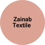 Business logo of Zainab textile