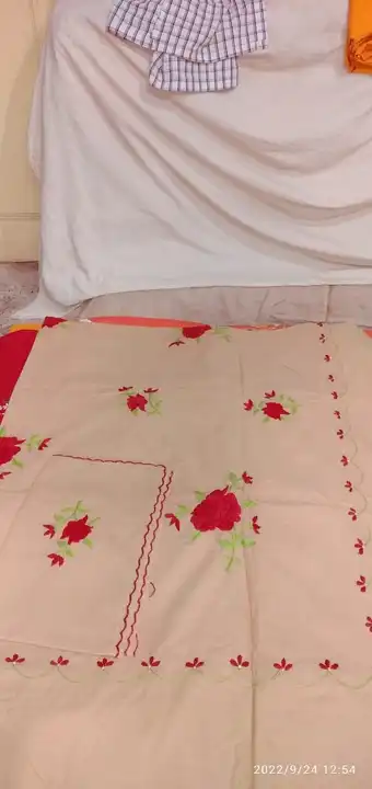 Bedsheet cover with pillow  uploaded by Umraz fashiona on 3/8/2023