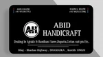 Business logo of Abid Handicraft