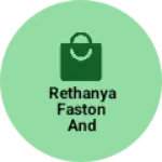 Business logo of Rethanya Faston and clothes Store Sudha