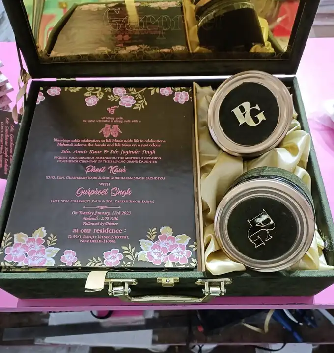 Dry fruits box and wedding card box  uploaded by 50+ gift item on 5/31/2024