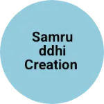 Business logo of Samruddhi creation