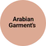 Business logo of Arabian garment's