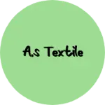 Business logo of A.S Textile