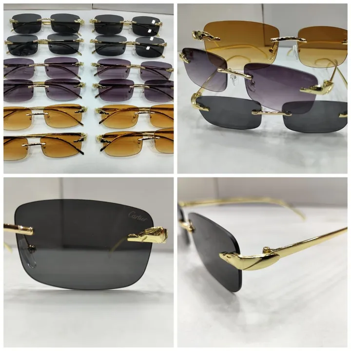 Cartier metal rimless sunglasses  uploaded by Merchant Grand  on 3/8/2023