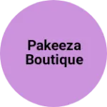 Business logo of Pakeeza Boutique