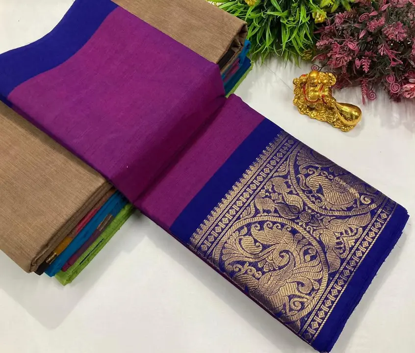 Pure chettnad cotton sarees  uploaded by MAK Collections on 3/8/2023
