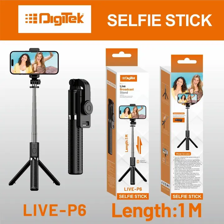 LIVE P6 SELFIE STICK uploaded by Sargam Mobile on 3/8/2023