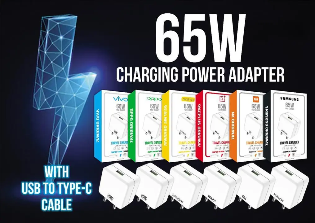 *65W FAST CHARGER* uploaded by Sargam Mobile on 5/21/2024