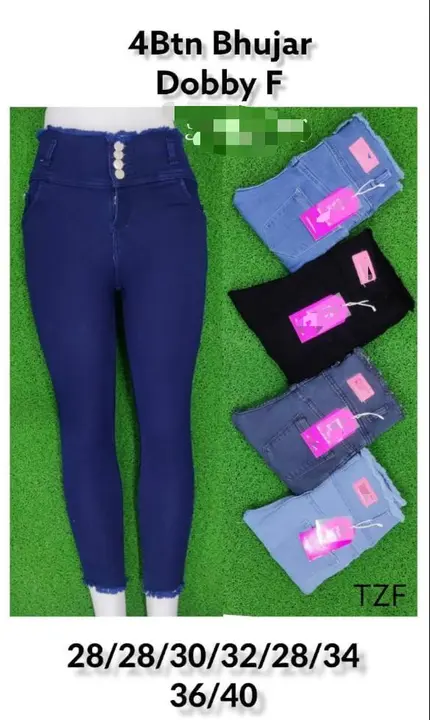 Girls jeans uploaded by Tirupati garments on 5/30/2024