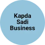 Business logo of Kapda Sadi business