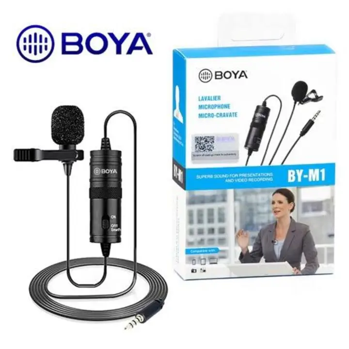 Boya original mic  uploaded by One Nation One Solution on 3/8/2023