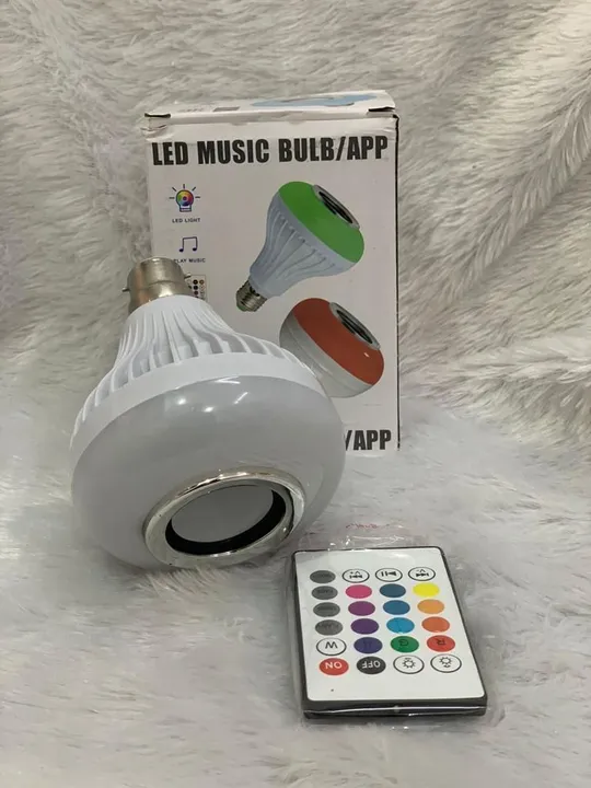 Led bulb with speaker  uploaded by One Nation One Solution on 5/30/2024