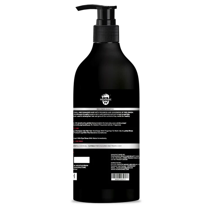 The menshine Red Onion Shampoo 300ml uploaded by DH CARE PRODUCTS on 3/8/2023