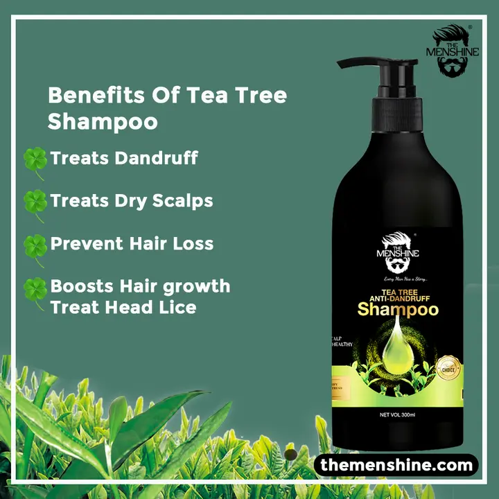 The Menshine Tea Tree Anti-Dandruff Shampoo 300ml uploaded by DH CARE PRODUCTS on 3/8/2023