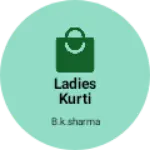 Business logo of Ladies kurti plazo set one piece gown