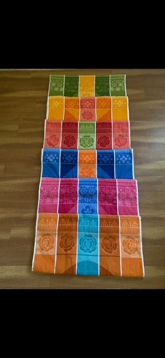 3060 Multi Color Flower Towel uploaded by Balaji Textiles on 3/8/2023
