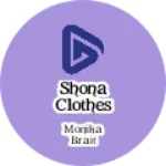 Business logo of Shona clothes store