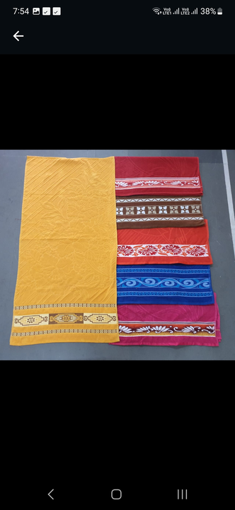3060 Cotton Solid Jacquard Towel uploaded by Balaji Textiles on 3/8/2023