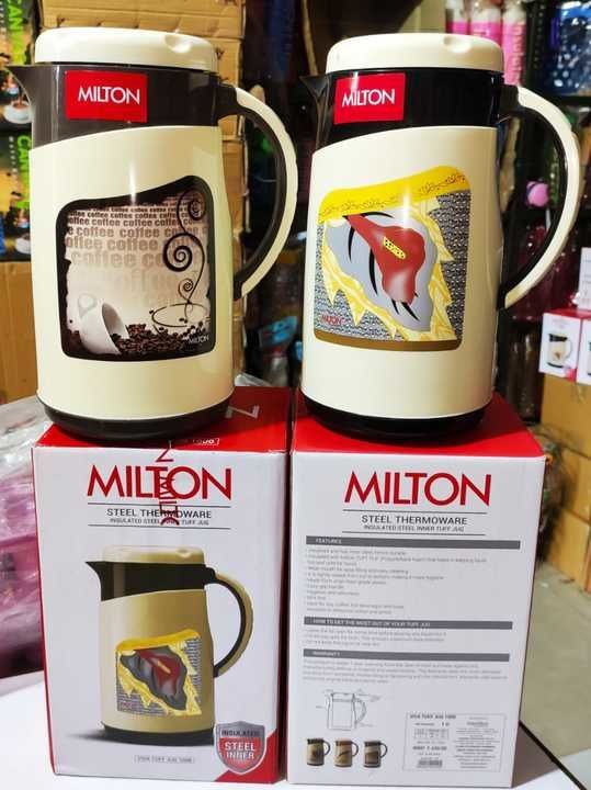 MILTON VIVO TUFF JUG 1000.        265₹/PCS uploaded by Home&kitchan and toys house on 2/25/2021