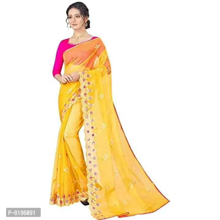 Vinayak Textile Women's Georgette and Net Half and Half Saree (Z238 , Yellow )

  uploaded by business on 3/8/2023