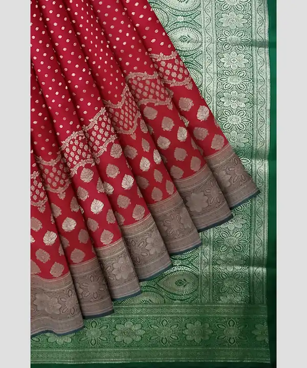 Banarasi silk saree  uploaded by GOLDEN FLOWER on 3/8/2023