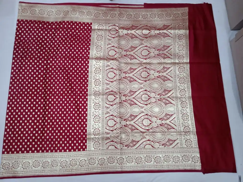 Banarasi katan silk saree  uploaded by GOLDEN FLOWER on 3/8/2023