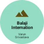 Business logo of Balaji international