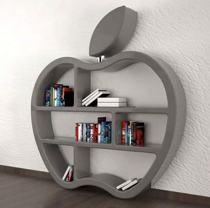 Apple Shape Book Shelf Design ADSCART uploaded by Adscart.in on 3/8/2023