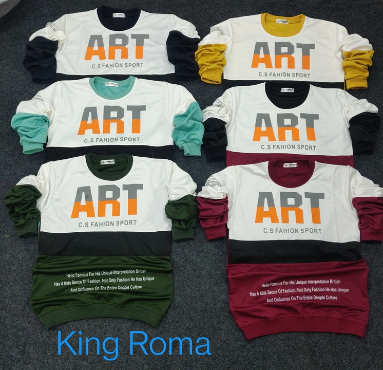King Roma  uploaded by Clothing factory on 3/8/2023