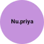 Business logo of Nu.priya