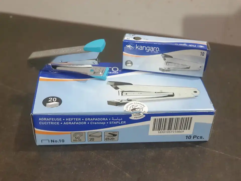 Kangana staplers  uploaded by Shiv Stationery (Rubber band) on 3/8/2023