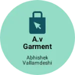 Business logo of A.V Garment